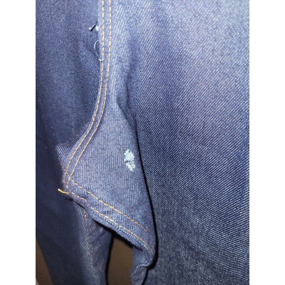 Lady Maverick Women's Elastic Waist Dark Blue Wash Jeans Size 22 1/2 Made in USA - Picture 2 of 5